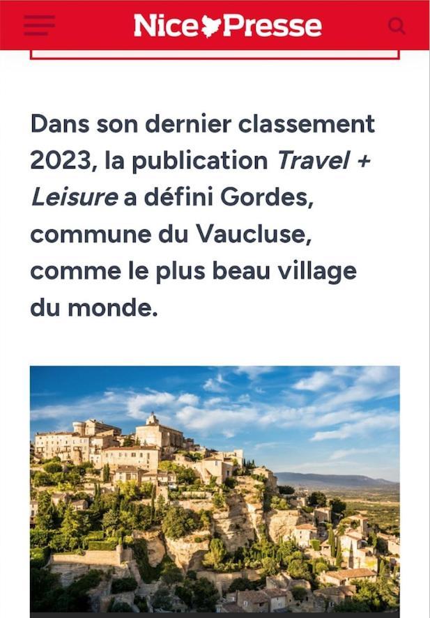 La Perle De Appartamento Gordes